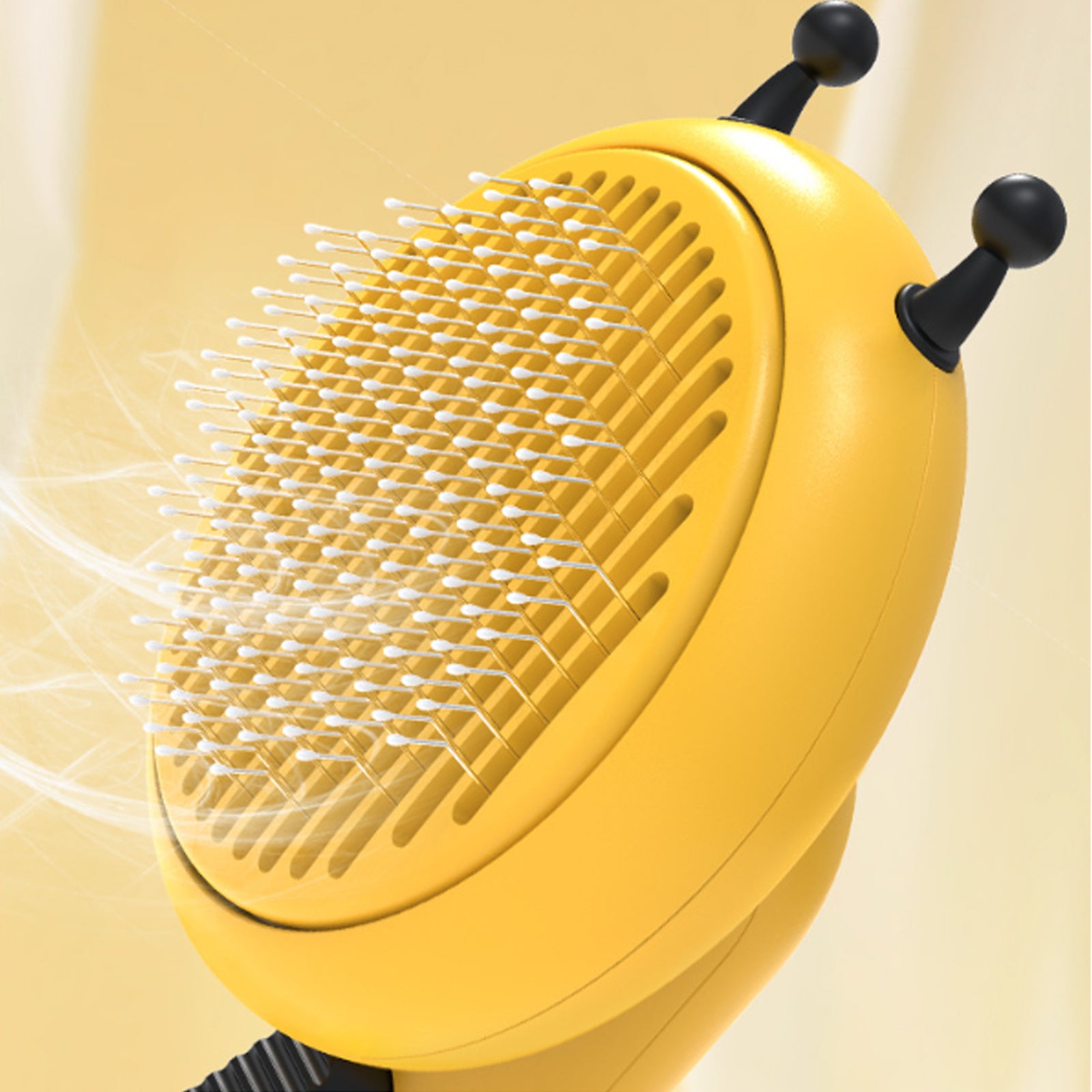 Little Bee Pet Needle Combb One Button Washing Artifact Pet Comb Hair Removal Pet Washing Brush Little Bee Pet Hair Removal Brush Comb - Gentle And Effective Grooming Tool For Dogs And Cats