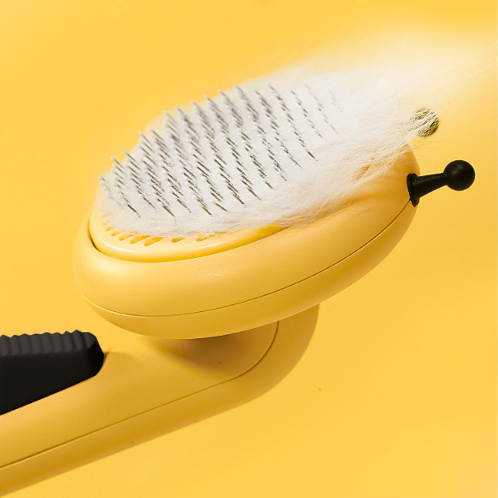 Little Bee Pet Needle Combb One Button Washing Artifact Pet Comb Hair Removal Pet Washing Brush Little Bee Pet Hair Removal Brush Comb - Gentle And Effective Grooming Tool For Dogs And Cats